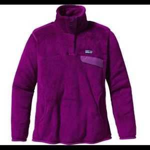 Purple Fuzzy Patagonia Pullover