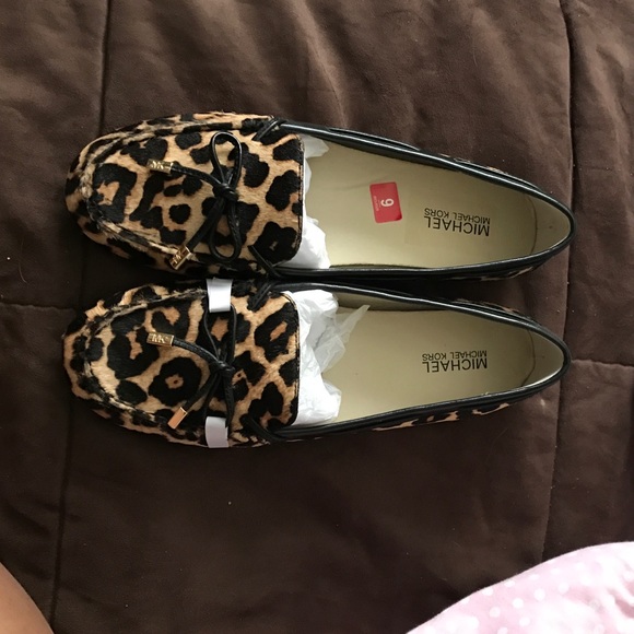 Michael Kors daisy moc suede loafers