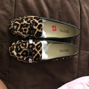 Michael Kors daisy moc suede loafers