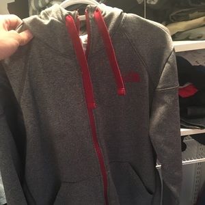 North Face zip up