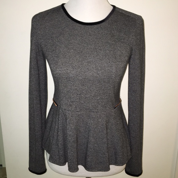 Erin Brinie Collection Peplum Sweater