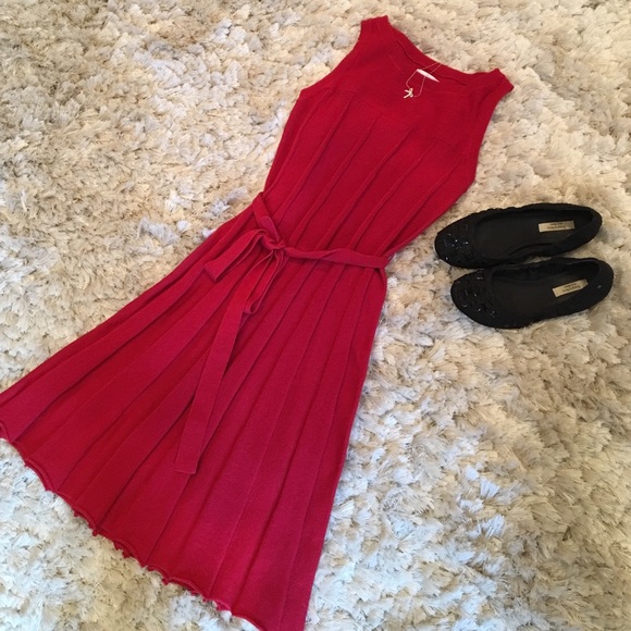 Calvin Klein Dresses & Skirts - Calvin Klein Red Dress MUST GO