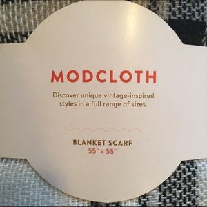 ModCloth Accessories - NWT Modcloth Loch & Key Blanket Scarf ModCloth Accessories - NWT Modcloth Loch & Key Blanket Scarf