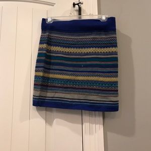 Sweater mini skirt