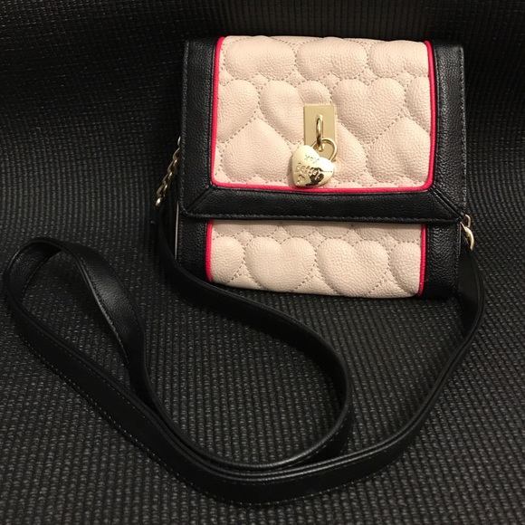 Betsey Johnson Mini Crossbody Be Mine