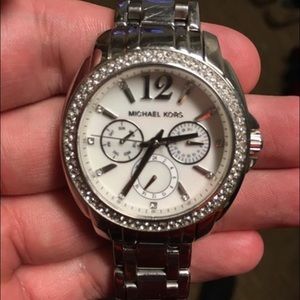 Michael Kors silver watch