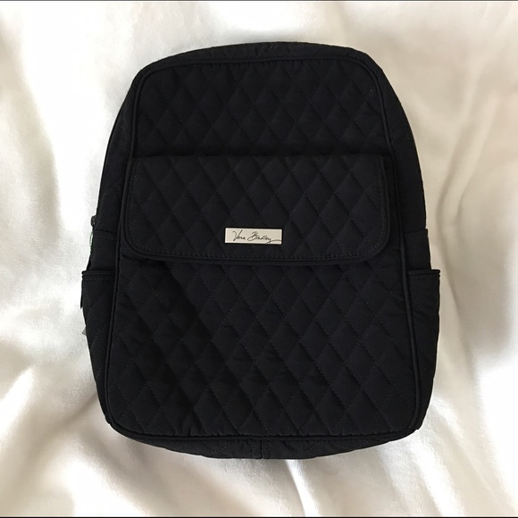 vera bradley small black backpack