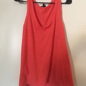 Orange tank top