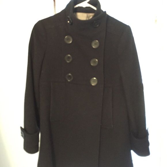 Marc New York Black Peacoat