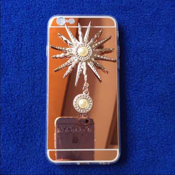 Mirror Case w/ Sun Charm for iPhone 6/6s - Picture 2 of 2