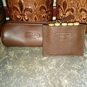 Coach Golf Ball Pouch & Tool Holder