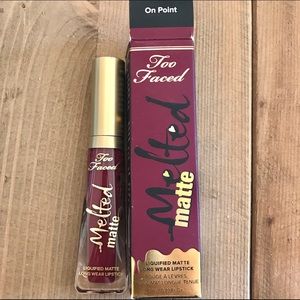 Too faced metered matte lipstick!