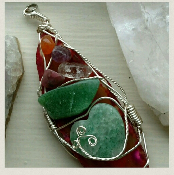 Entangled Earth Pendant (2⃣duplicate listing) - Picture 2 of 2