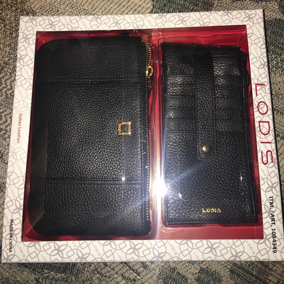 NWT Lodis Wristlet & Card Holder