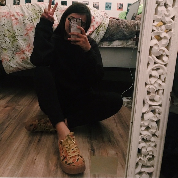 Puma x Fenty Rihanna Puma Camo Creepers