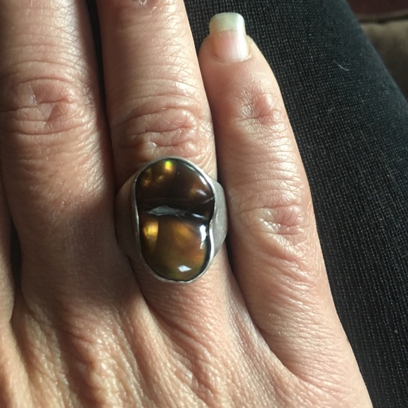 Fire Agate Ring