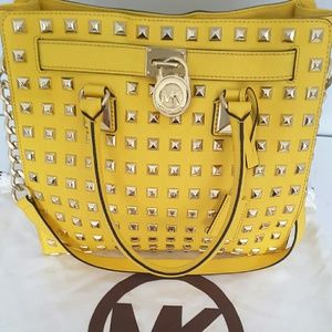 Michael Kors Hamilton Studded Tote