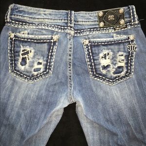 Used Miss me's Boot cut jeans 31x29