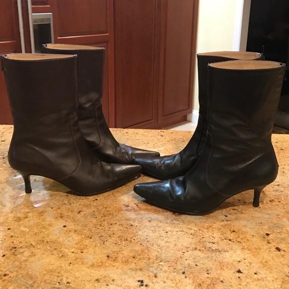 Lot  of  2 J crew black bootiesTHESE ARE SOLD - Picture 2 of 4