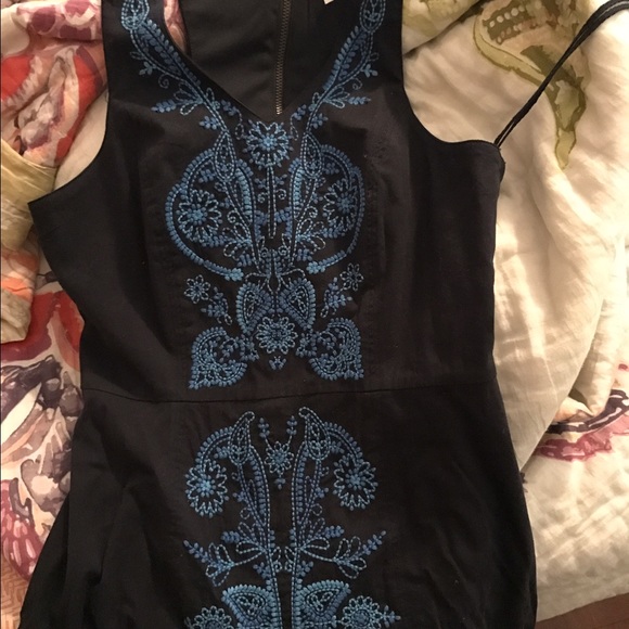 Free People Embroidered Dress