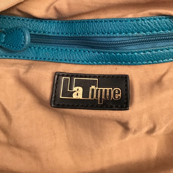 La Tique Blue Satchel - Picture 4 of 4