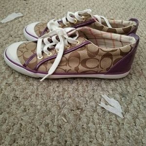 Ladies signature print Coach Tennis