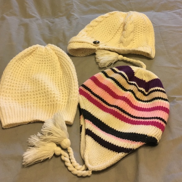 Bundle of winter hats