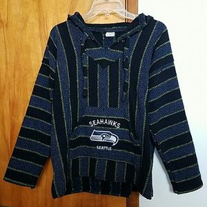 Seahawks poncho