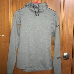 NIKE PRO DRI-FIT HYPERWARM FUNNEL NECK PULLOVER