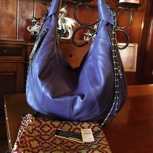 orYANY Leather Jasmine Multi-Zipper Hobo Bag