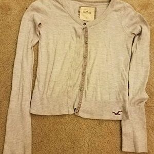 Hollister Grey Cardigan