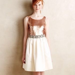 Addie Sequin Dress by Anthropologie