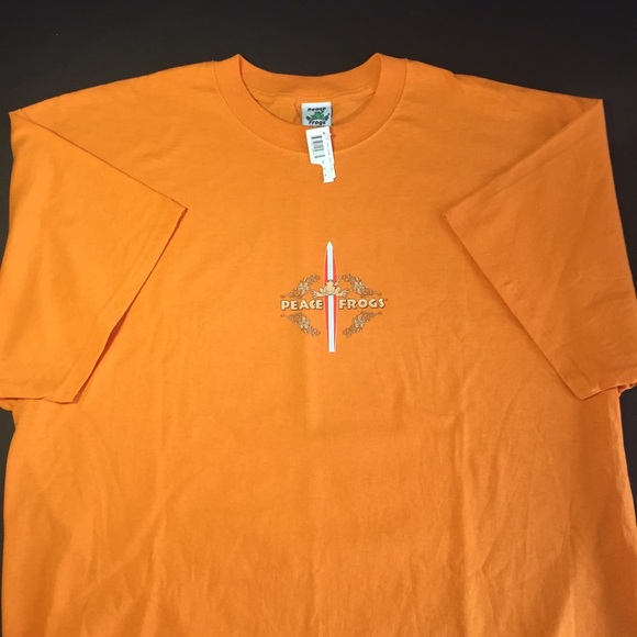 NWT Peace Frogs Tee