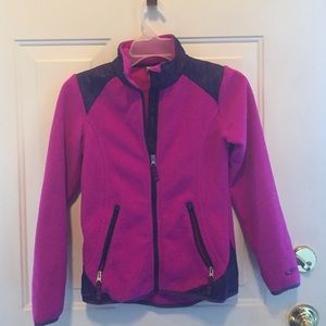 Super warm girl's fleece jacket