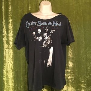 Vintage 1984 Crosby Stills & Nash concert tee!
