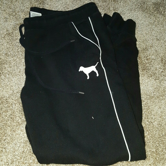 Black vs pink sweats