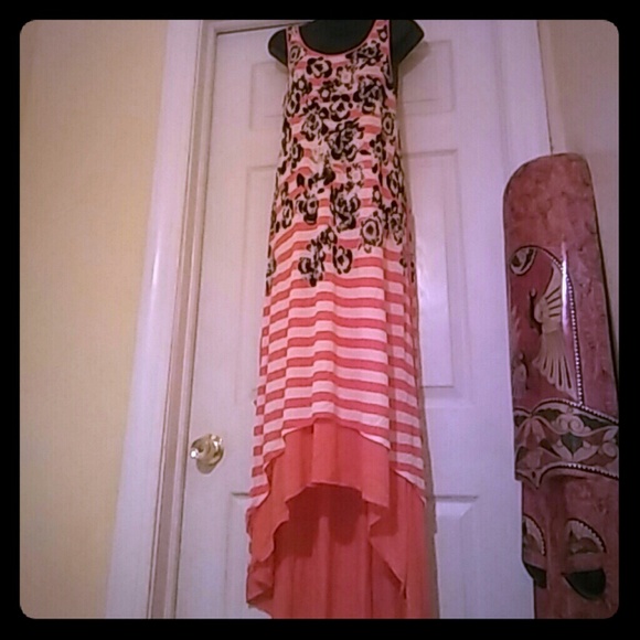 🔥CCO🔥NWOT Kensie Hi-low Maxi Dress - Picture 1 of 3