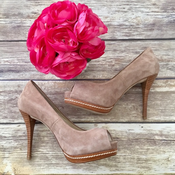 Zara Shoes - Zara Woman Leather Platform Heels Made In Spain