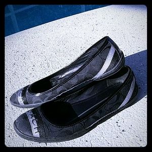 Coach ballet flats