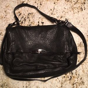 Zara Handbags - Zara Blk Pebbled vegan leather top handle Satchel Zara Handbags - Zara Blk Pebbled vegan leather top handle Satchel
