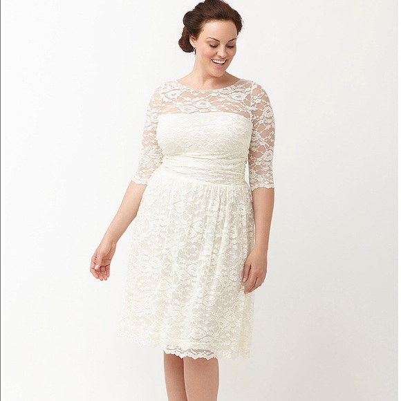 Short wedding or cocktail dress