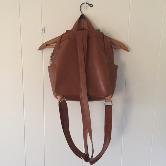 Bags - Faux Leather Backpack Bags - Faux Leather Backpack