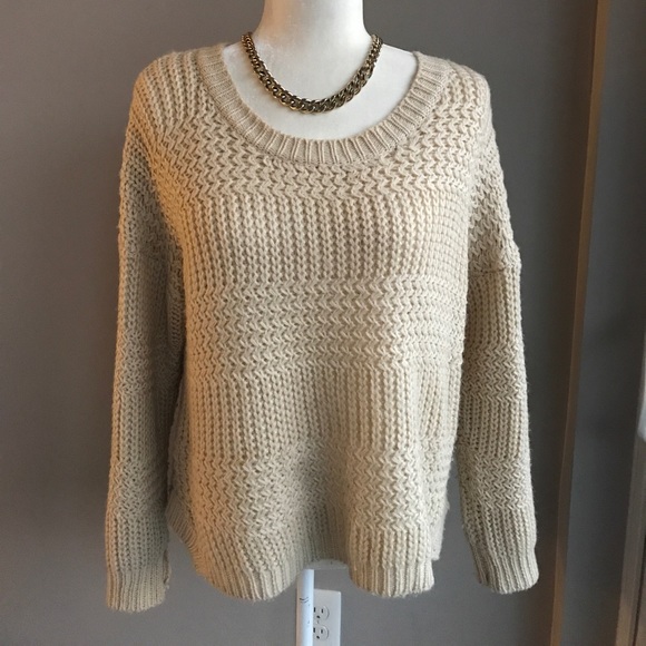 Sweaters - Donating Tomorrow! Cream sweater!