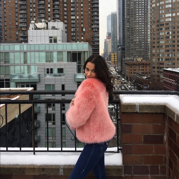 n: Philanthropy 100% Faux Fur Coat/Jacket - Picture 6 of 6