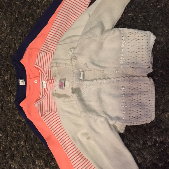 Bundle of girls cardigans