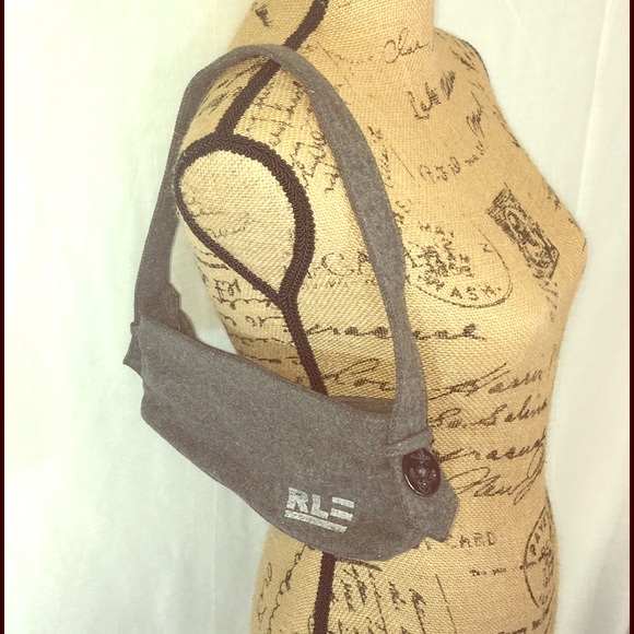 Polo Ralph Lauren Handbags - Ralph Lauren Grey Shoulder Bag