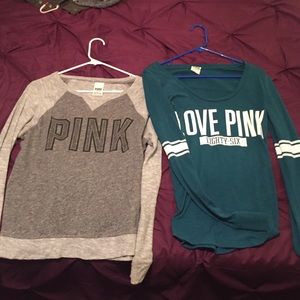 PINK long sleeve bundle!