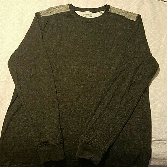 NWOT J Crew Grey Long Sleeve Tee Size Large