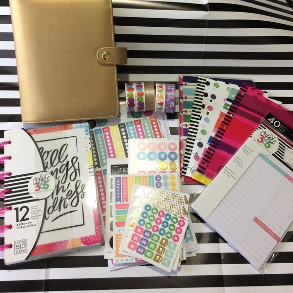 Create 365 Happy Planner mini MAMBI 2017 agenda