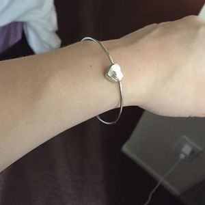 Heart bangle
